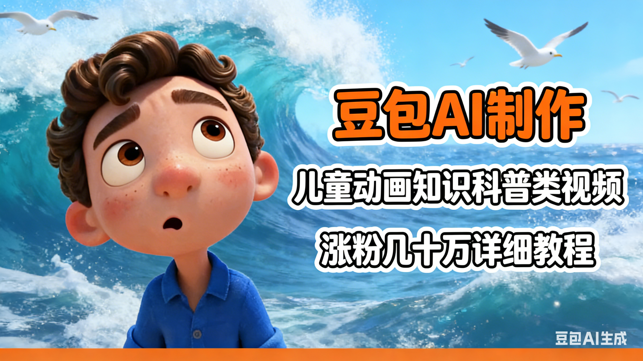 用AI生成儿童科普内视频