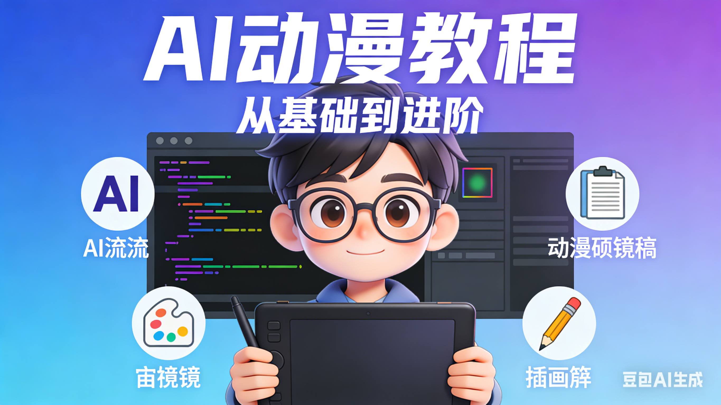 教你用豆包AI，即梦AI制作AI动漫超详细保姆级教程